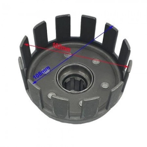 Carcasa ambreiaj motocultor Ruris 12 canale