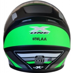 Casca moto modulabila X-One Verde L - Img 3