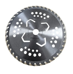Disc taietor motocoasa 255 x 40T x 25.4mm (arbusti) profesional