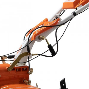 Motosapatoare RURIS 731ACC1 + roti cauciuc 5.00-8+rarita+plug+adaptor+dispozitiv scos cartofi+roti metalice 400 fara manicot+cultivator+set contragreutati 10kg 8.5 CP