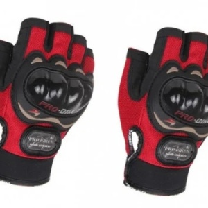 Manusi fara degete Pro Biker (rosii) - Img 2