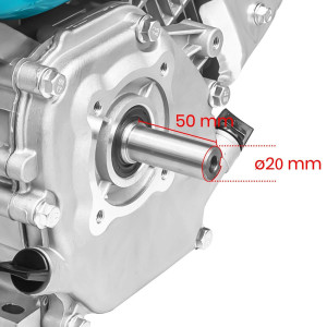 Motor motocultor DKD LB 170F cu ax pana 7CP benzina - Img 8