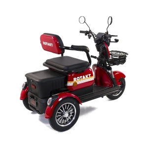 Triciclu Electric Rotakt Safari Motor 1000W 25 km/h Autonomie 62 km Baterie plumb-acid 60V 20Ah Greutate maximă 187 kg, Fără permis