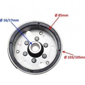 Volanta Piaggio, Aprilia 50cc (OEM: 1A010014) - Img 2
