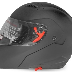 Casca moto modulabila neagra "L" - Img 2