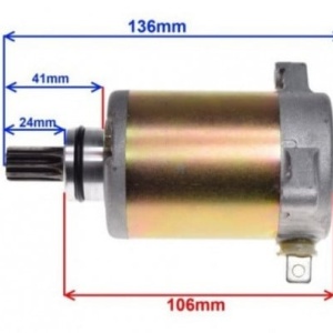 Electromotor scuter Suzuki Burgman AN125 - Img 2