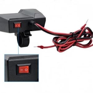Priza alimentare Moto / Atv 12V + USB 5V - Img 3