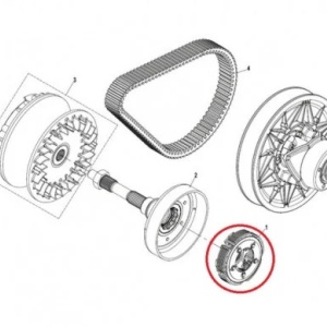Saboti ambreiaj Atv CF Moto CF800, Z8, X8 (800cc) - Img 4