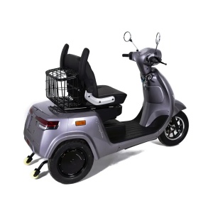 Triciclu Electric Rotakt Navigator 2 Motoare De 400W Viteză 25 km/h Autonomie 80 km Baterie plumb-acid 60V 20Ah Greutate maximă 300kg, Fără permis