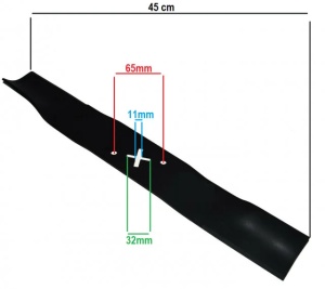 Cutit masina de tuns gazon Viking MB 448, 410, 465 (45cm)