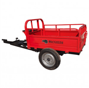 Remorca pentru motocultor BTA-500R, capacitate 500 kg - Img 5