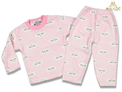 Pijama Norisori, Pentru Fetite, 100% Bumbac, Roz