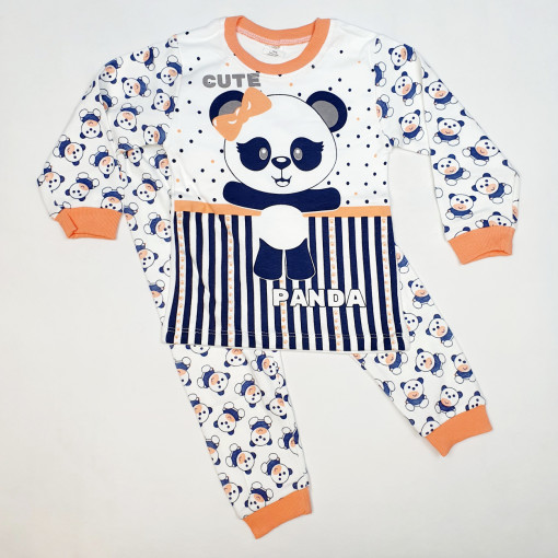 Pijama panda pentru fete