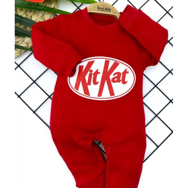 Salopeta KitKat, Rosie, Pentru Bebelusi, 100% Bumbac, 0-12 luni
