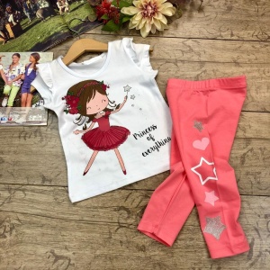 Compleu Roz, Princess, Pentru Fete, 1-4 ani