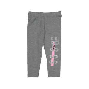 Colanti Gri, Girl Boss, 100% Bumbac, Pentru Fetite, 2-5 ani