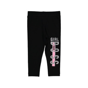 Colanti Negri, Girl Boss, 100% Bumbac, Pentru Fetite, 2-5 ani