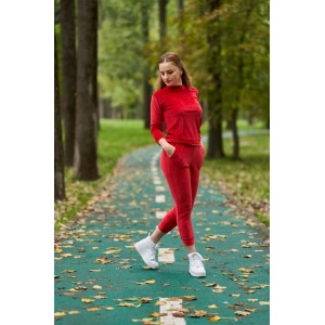 Compleu Mamici Din Catifea Super Soft, Rosu - Img 2