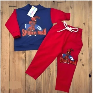 Trening Spiderman, 2 Piese, Bluza si Pantaloni, Pentru Baieti, 2-8 Ani