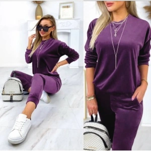 Compleu Mamici Din Catifea Super Soft, Mov