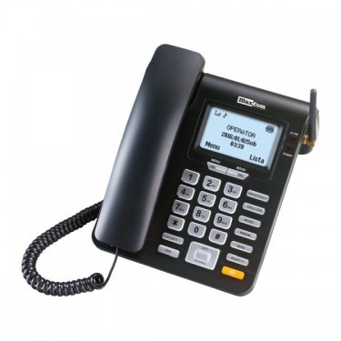 TELEFON FIXOMOBIL MAXCOMM MM28D - TELEFON FIX CU CARTELA SIM COMPATIBIL ORANGE VODAFONE TELEKOM - Img 1