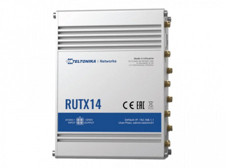 Router Profesional industrial wifi 4G dual sim LTE GPS BT LE TELTONIKA RUTX14 - Img 3