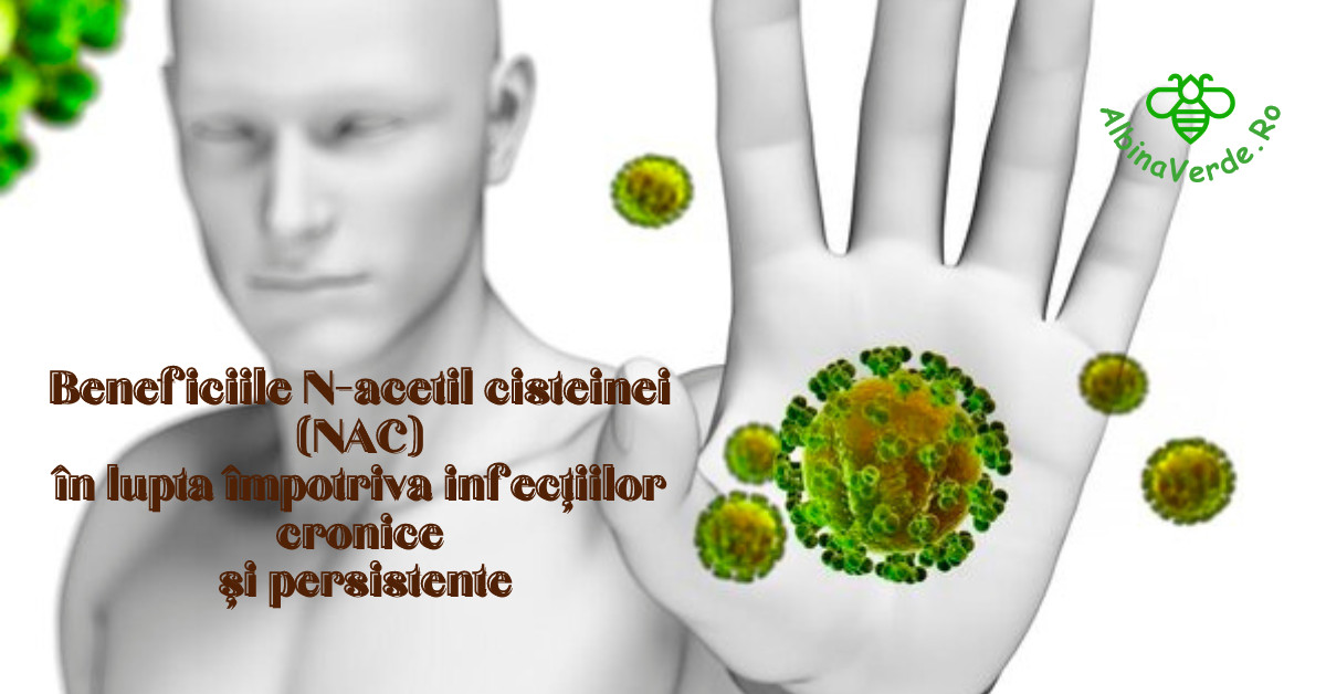 Beneficiile N-acetil cisteinei (NAC) în lupta împotriva infecțiilor cronice și persistente