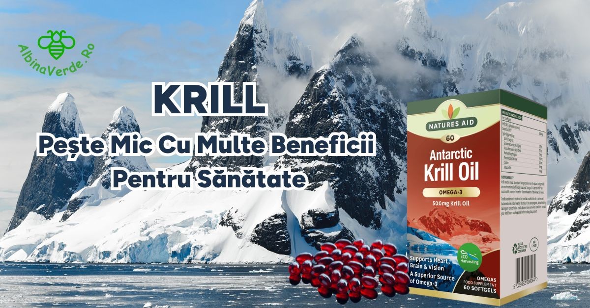 Krill - Pește Mic Cu Multe Beneficii Pentru Sănătate