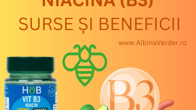 Vitamina B3 - Surse și Beneficii