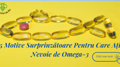 5 Motive Surprinzătoare Pentru Care Ați Nevoie de Omega-3