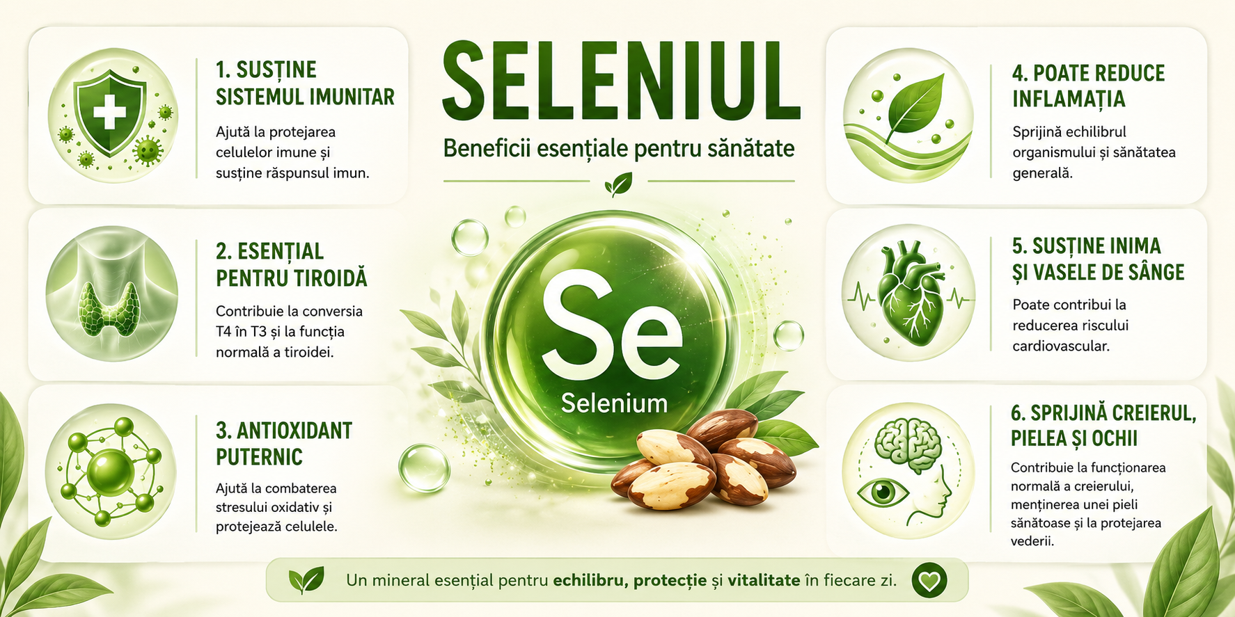 Beneficii seleniului