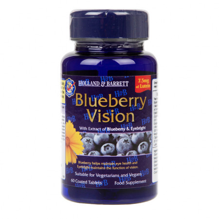 H&B Complex pentru Ochi Sănătoși Blueberry Vision 60 comprimate