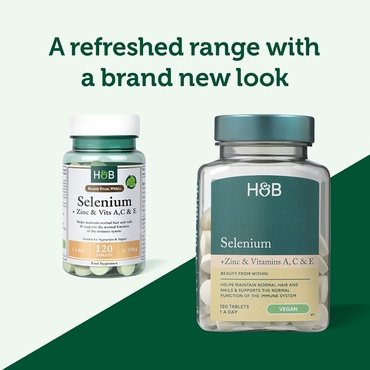 H&amp;B Seleniu cu Zinc și Vitamine 120 cpr - Img 3