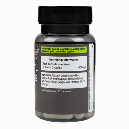 N-Acetyl Cisteina 600mg 30 capsule Holland and Barrett - Img 8