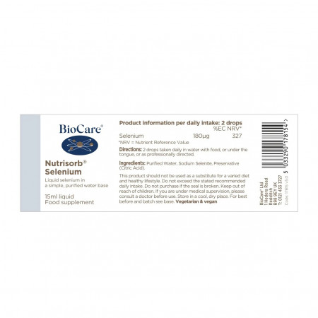 BioCare Selenium Nutrisorb® 15ml - Img 2