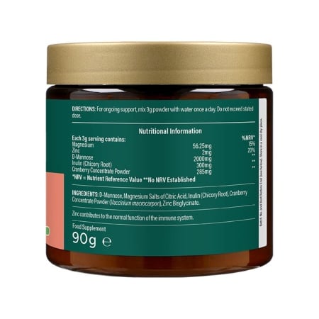 D-Mannose 90g cu Inulină și Merișoare, Holland &amp; Barrett - Img 3