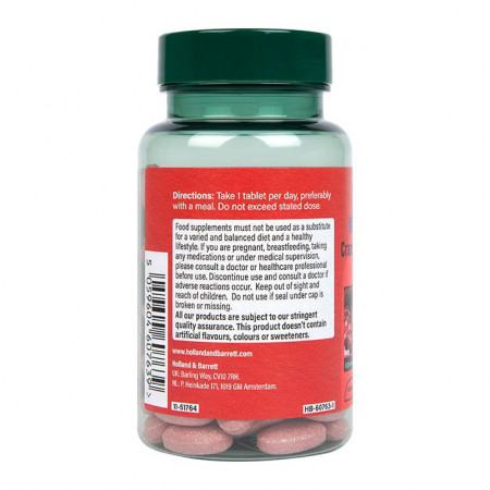 H&amp;B Cranberry (Merisoare) 90 tablete - Img 3