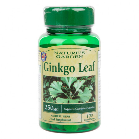 Ginkgo Biloba Frunză 250mg 100 tablete
