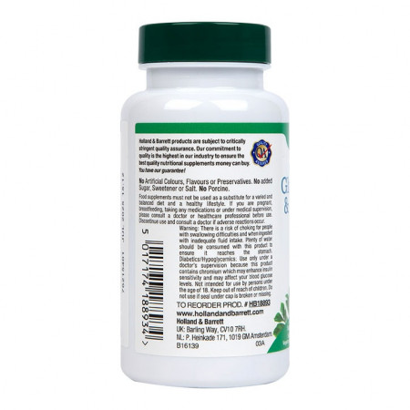 H&amp;B Glucomannan (Konjak) si Crom pentru slabit 90 capsule - Img 5