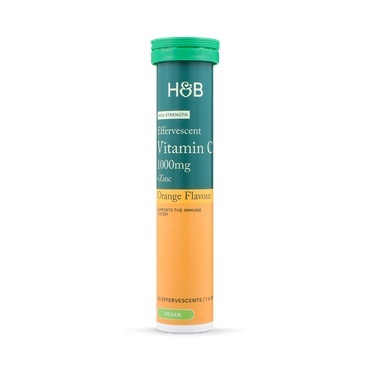 HB Vitamina C + Zinc 20 tablete efervescente cu armoă de portocale, Holland and Barrett - Img 2