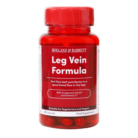 H&B Formulă pentru vene sănătoase (Leg Vein Formula) 30 capsule