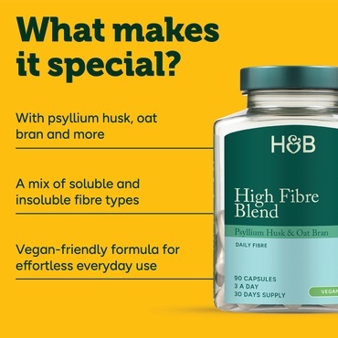 Mix Fibre / High Fibre Complex 90 caps, Holland and Barrett - Img 3