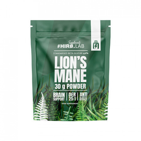 Coama Leului Lions Mane pulbere 30g, Hiro Labs