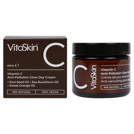 Crema Iluminatoare Anti-Poluare de Zi cu Vitamina C, VitaSkin 60ml