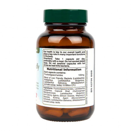 Potent Acidophilus 10 Miliarde de cultue cu pectina ingrediente