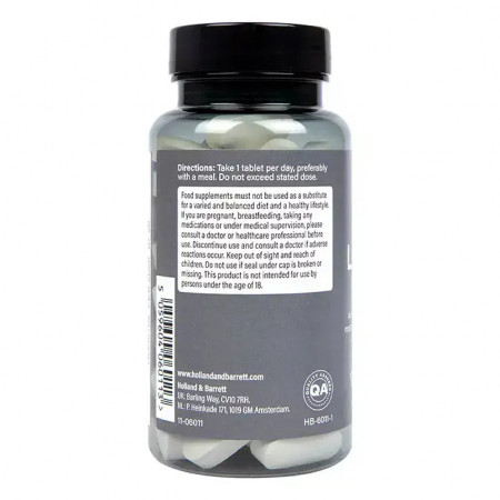 L-Lizină 1000 mg Tablete | Holland &amp; Barrett Precision Engineered | 60 buc. - Img 8