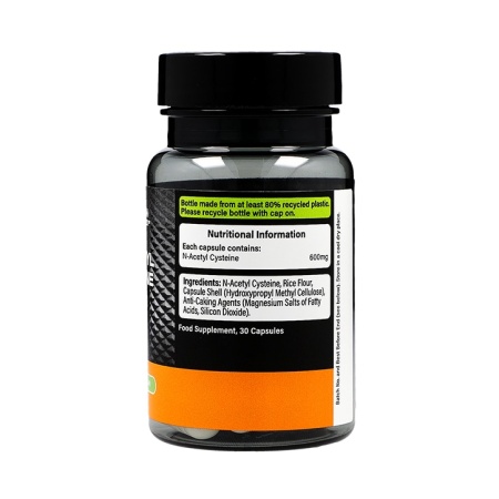 N-Acetyl Cisteina 600mg 30 capsule Holland and Barrett - Img 3