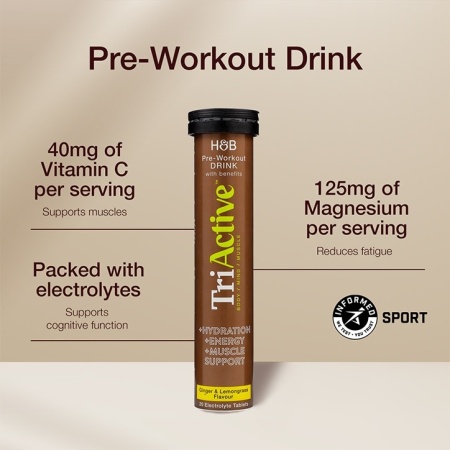 Pre-Workout Electrolyte Effervescent Mango 20 Tablets - Img 2