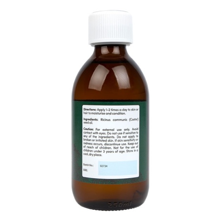 Ulei de Ricin Bio250ml, Holland and Barrett - Img 3