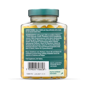 Vitamina B Complex Complete B 240 cpr - Img 2